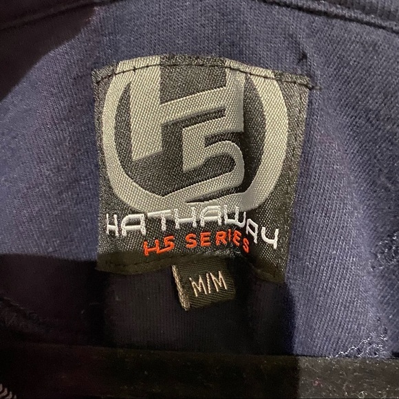 Dark Navy Zip Up Sweatshirt Hathaway H5 series - Picture 5 of 6